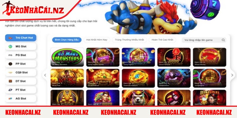 Giao diện trang web được thiết kế tối ưu cho mọi người dùng