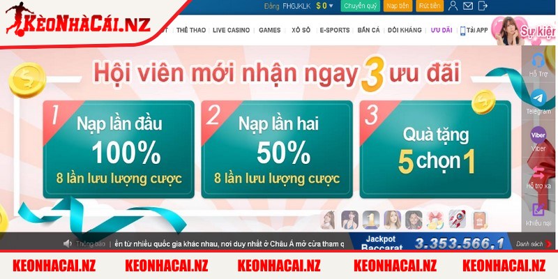 Kubet - Thương Hiệu Cá Cược Hàng Đầu, Cực Kỳ Uy Tín - 3 Nền rảnh không ngừng mở rộng các chương trình ưu đãi để thu hút Tân thủ
