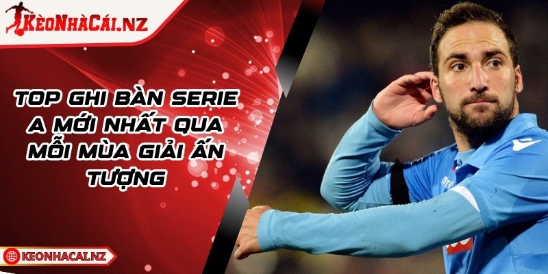 Top Ghi Bàn Serie A Mới Nhất Qua Mỗi Mùa Giải Ấn Tượng - 1